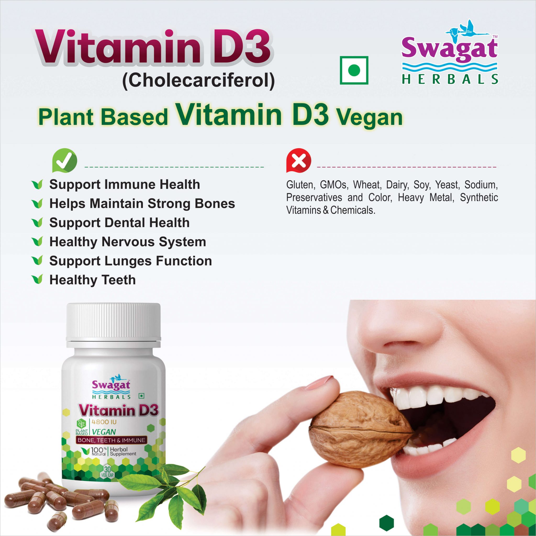 Vitamin D3 Ayurvedic Treatment for Lungs Infection