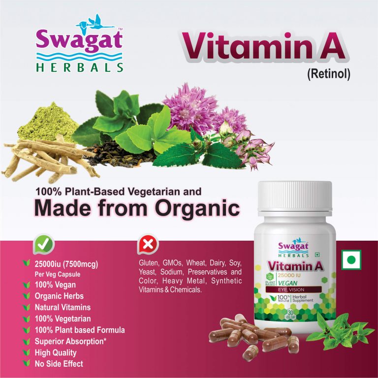 Vitamin A Ayurvedic Medicine for Eye Vision Improvement and Floaters